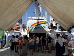Efsane Gemi Bozcaada’ya Demir Attı