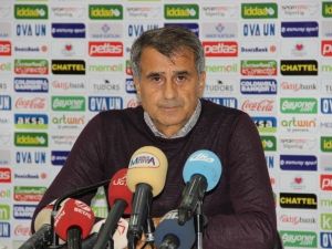 Şenol Güneş: "Maçın Başından Sonuna Kadar 3 Puanı İstedik"