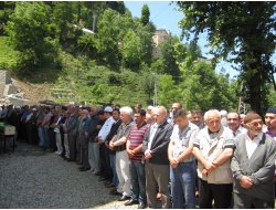 Başkan Alim'in Amcası Dualarla Uğurlandı