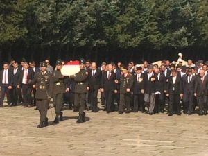 İçişleri Bakanı Soylu, 19 Eylül Gaziler Günü’nde Anıtkabir’i Ziyaret Etti