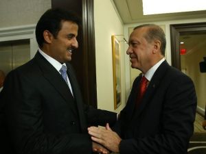 Cumhurbaşkanı Erdoğan Katar Emiri El Sani İle Görüştü