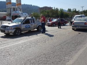 Fatsa’da Zincirlime Trafik Kazası: 1 Yaralı