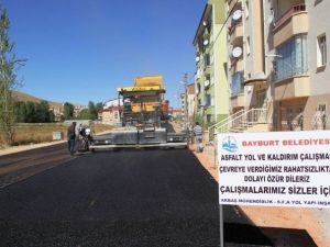 Kalıcı Asfalt Çalışmaları Başladı
