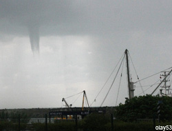 Çayeli'nde Hortum Paniği