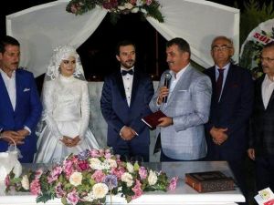 Başkan Yılmaz, Oda Başkanın Oğlunun Nikahını Kıydı