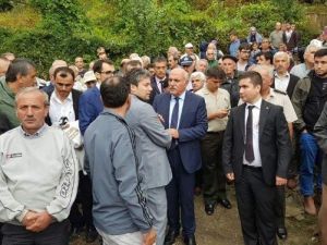 Sinop’ta Yangında Ölen Kadın Toprağa Verildi