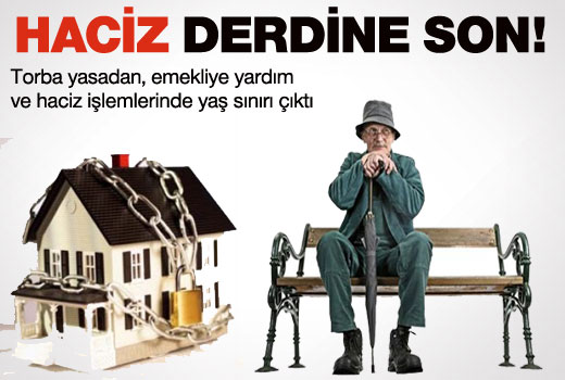 Haciz derdine son!