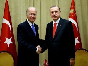 Cumhurbaşkanı Erdoğan, Abd Başkan Yardımcısı Joe Biden İle Görüştü