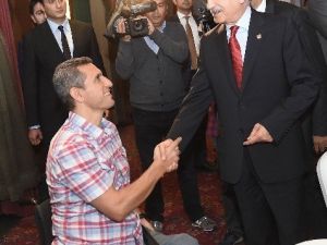 Chp Genel Başkanı Kılıçdaroğlu, Gazilerle Bir Araya Geldi