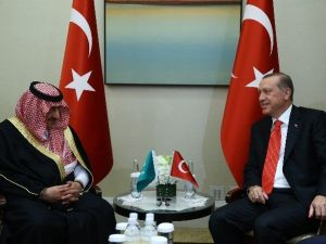 Cumhurbaşkanı Erdoğan, Suudi Veliaht Prens İle Görüştü