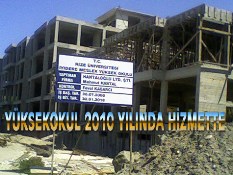 Yüksek Okul hızla yapılıyor