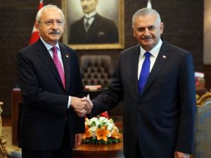 Başbakan Yıldırım-kılıçdaroğlu Görüşmesi Sona Erdi