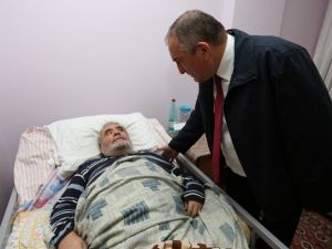 Bolu Belediye Başkanı Kore Ve Kıbrıs Gazilerini Ziyaret Etti