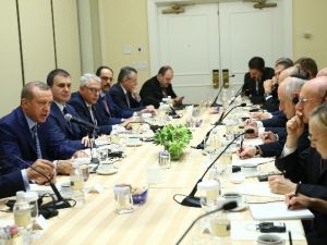 Cumhurbaşkanı Erdoğan, Abd’deki Yahudi Kuruluşlarının Temsilcileri İle Görüştü