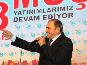 Bakan Eroğlu, Muş’ta 8 Tesisin Açılışını Yaptı