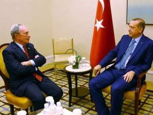 Cumhurbaşkanı Erdoğan, Michael Bloomberg’i Kabul Etti
