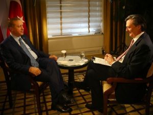Cumhurbaşkanı Erdoğan, John Micklethwait İle Mülakat Gerçekleştirdi.