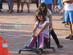 Rize'de Bilyeli Tahta Araba Yarışması