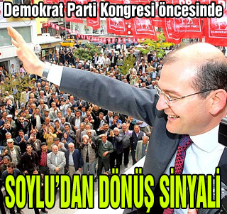Soylu'dan yeniden adaylık sinyali