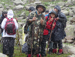 Temmuz Ayında Kar Sürprizi