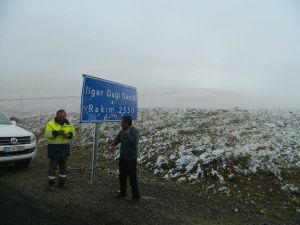 Posof’a Mevsimin İlk Karı Yağdı