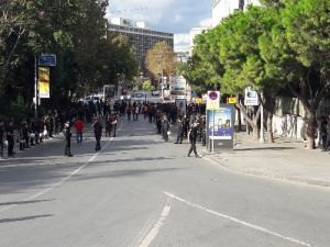 Galatasaraylı Taraftarlar Taksim’de Toplandı