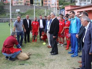 Zonguldak Süper Amatör Küme Futbol Sezonu Kurban Kesilerek Açıldı