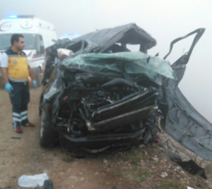 Trabzon’da Trafik Kazası 2 Ölü, 2 Yaralı