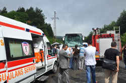 Zonguldak'ta trafik kazası 3 ölü, 7 yaralı