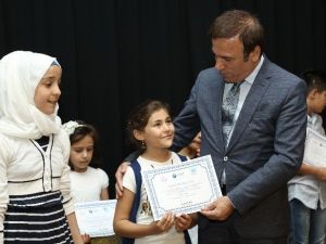 Canik’ten Yabancı Çocuklara Türkçe Belgesi