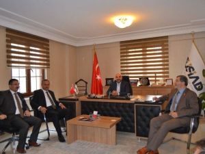 Ak Partili Yöneticiler Müsiad’ı Ziyaret Etti