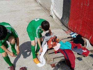 Soma Zaferspor’a Konteyner Desteği