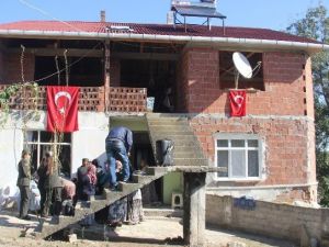 Bafralı Şehidin Baba Ocağı Yasa Büründü