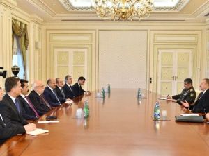 Bakan Avcı, Aliyev’le Görüştü