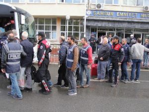 Samsun’da Fetö’den 25 Kişi Adliyeye Sevk Edildi