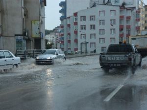Sinop’ta Sağanak Yağış