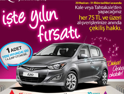 Rize'de Araba Kazanma Fırsatı