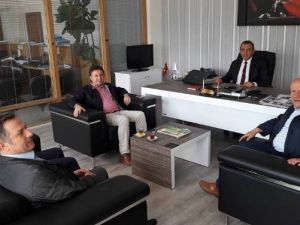 Başkan Uçar’dan Müdür Aydın’a Ziyaret