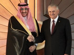 Başbakan Yıldırım, Suudi Arabistan Veliaht Prensi Al Suud’u Resmi Törenle Karşıladı