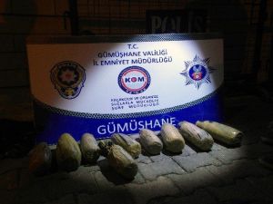 Gümüşhane’de Uyuşturucu Tacirlerine Ağır Darbe