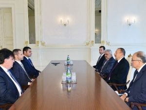 İlham Aliyev Uefa’nın Başkanı Ceferin’i Kabul Etti
