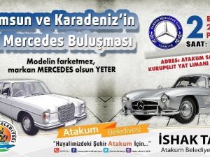 Mercedes’ler Atakum’da Buluşuyor