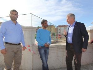 Başkan Memiş Semt Sahalarını İnceledi