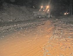 Rize'de Korkutan Şiddetli Yağış