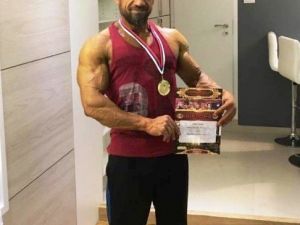 Vücut Geliştirme Şampiyonasında Dünya Üçüncüsü Oldu