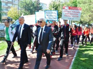 Çorum’da Sağlıklı Yaşam Yürüyüşü