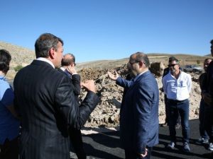 Vali Ustaoğlu Kyk’da İncelemelerde Bulundu