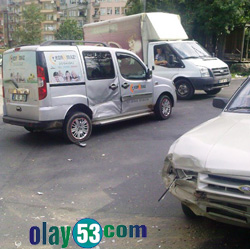 Eski Başkan Korkmaz Kaza Geçirdi !..