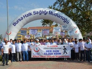 Bursa’da Sağlıklı Hayat Yürüyüşü
