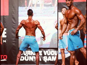 Rizeli Sporcu Türkiye Vücut Geliştirme Şampiyonu Oldu
